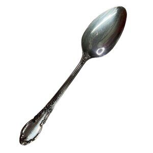 Demitasse Spoon Oneida 1881 Rogers Tudor Enchantment Bounty Silverplated u 1929